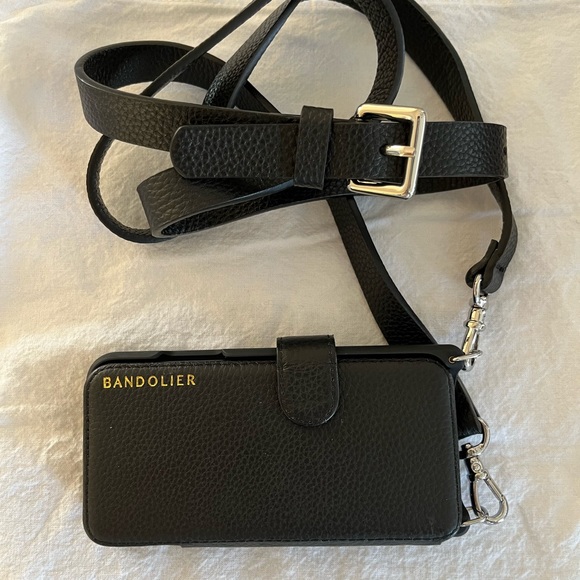 Bandolier Accessories - Bandolier genuine leather crossbody iPhoneX case
